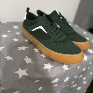 Airwalk Forest Green Sneakers with Tan Sole